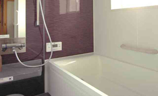 浴室換気暖房乾燥機がついた快適なお風呂