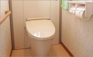 収納付トイレでお掃除簡単になったトイリフォーム！
