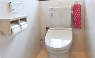 手洗付のキャンペーントイレでコストダウンリフォーム！