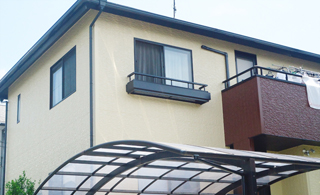 サイディングボードも同時施工の外壁塗装リフォーム！