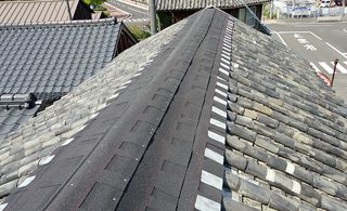 日本瓦屋根修復　防水処理＆地震対策でずっと安心な屋根に
