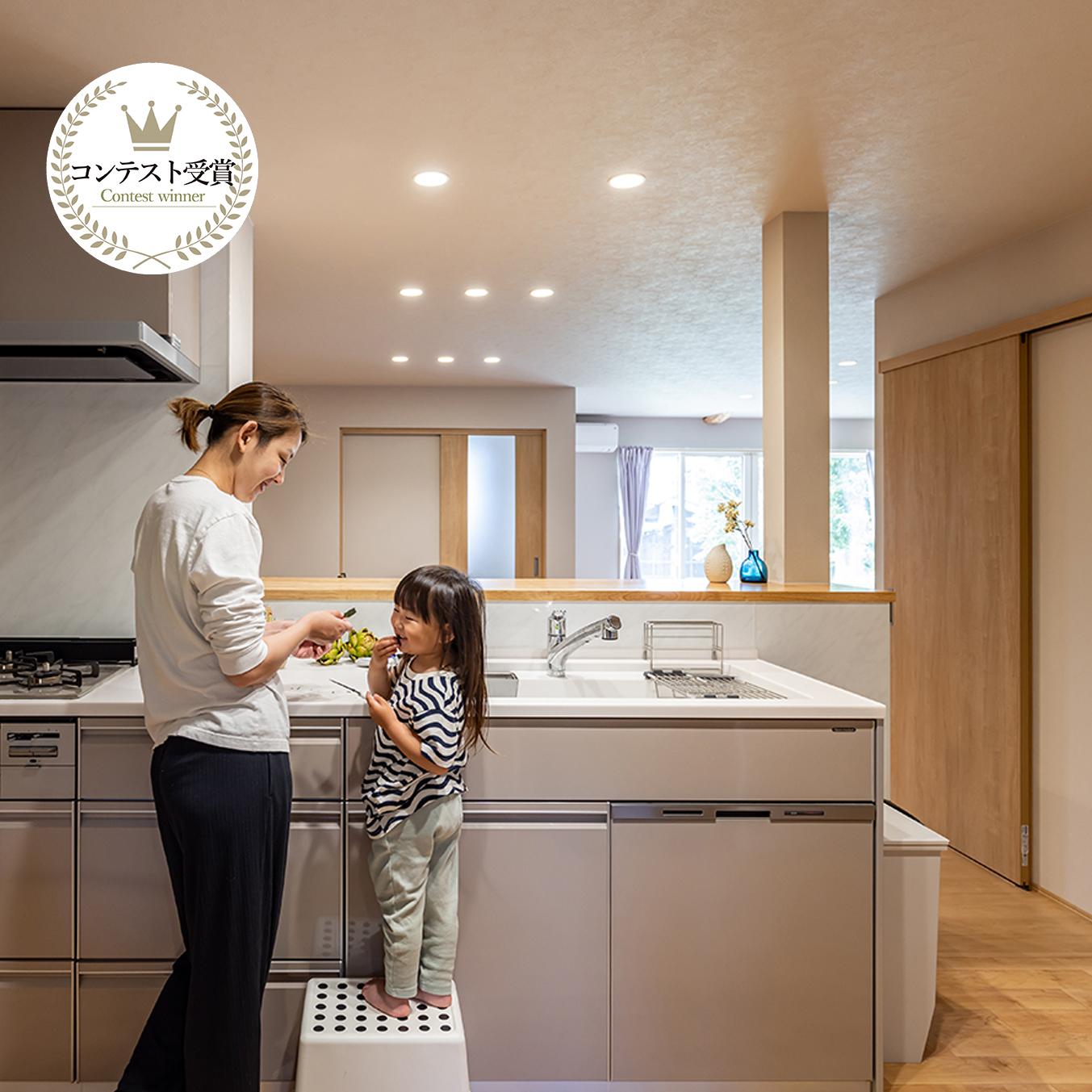 【実家リノベーション】行き止まりなし？！３つのぐるぐる回遊動線の家